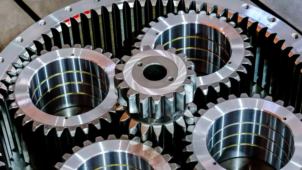 Engranes maquinados CNC